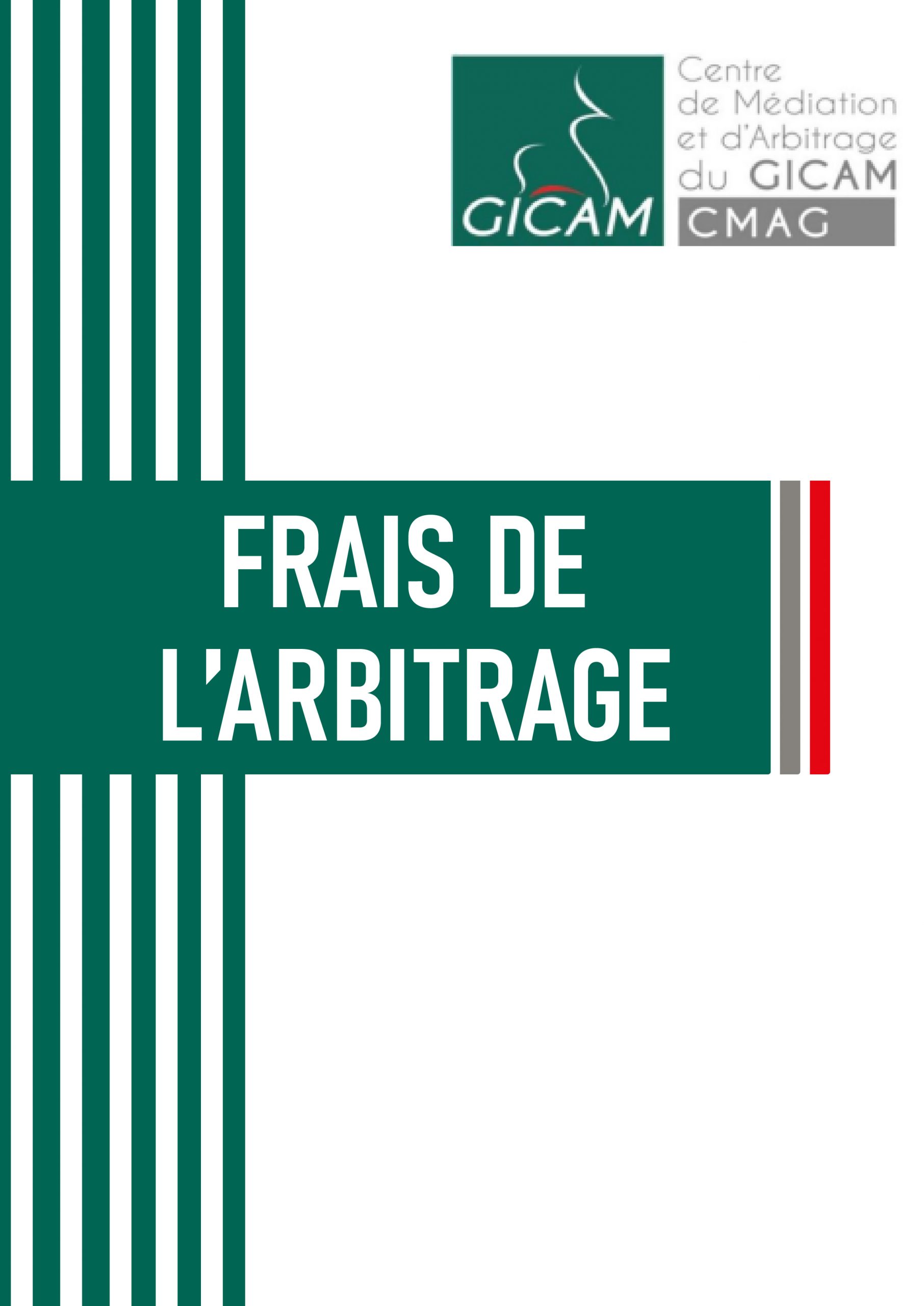 Frais de l’arbitrage